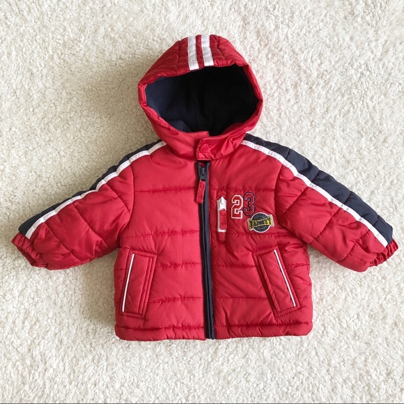 London Fog Toddler Hooded Puffer Jacket - Picture 1 of 7
